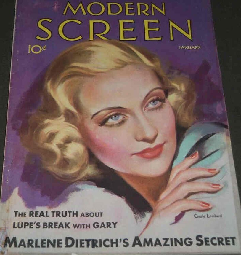 MODERN SCREEN magazine cover Issue 14 January 1932